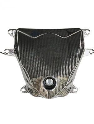 Carbon Fiber Front Head Lights Lamp Cover For GSXR 600 750 GSX-R 2011-2025 - Bild 1 von 4