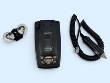 Escort Passport 9500ix Radar Detector w/ Power Cord Mount - Red Light - TESTED
