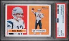 2002 Topps Heritage TOM BRADY PSA 8 NM-MT - New England Patriots #50