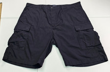 Levi's Carrier Cargo Shorts Men's Black Cotton Ripstop 9.5" Inseam Fits Size 42