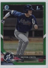 2018 Bowman Draft Chrome Green Refractor /99 Greyson Jenista #BDC-31 16ki