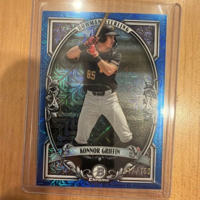 2026 Bowman Chrome Konnor Griffin Sterling /150 BLUE MOJO Refractor Pirates