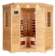 Deluxe Infrarotsauna WHAREDSUN-XXL Infrarot Wärmekabine Infrarotkabine Sauna