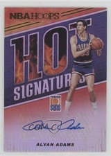 2018-19 Panini NBA Hoops Hot Signatures Alvan Adams #HS-AAD Auto 0o9