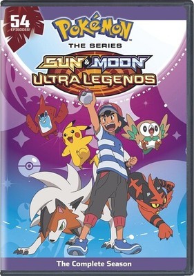 Pokemon The Series: Sun And Moon Ultra Legends Complete Season [Used Very Good D