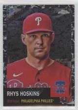 2022 Topps Chrome Platinum Anniversary 4/10 Rhys Hoskins #320 9v7