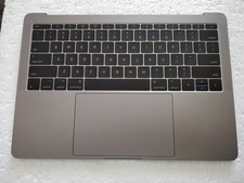 Apple macbook pro 13 inch, A1708, 2016-2017 Keyboard, touchpad assembly ,Gray