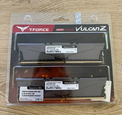 Team Group T-Force Vulcan Z 16GB Kit (2 x 8GB) DDR4-3200 RAM - Image 1 of 2