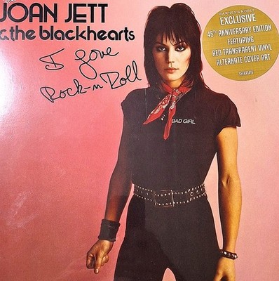 Joan Jett & The Blackhearts I Love Rock 'N Roll 45th Aniv  RED VINYL LP 2026 NEW