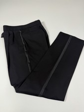 Versini Men  s Black 100 Wool W Side Stripe tuxedo/dress Pants waist/inseam 32