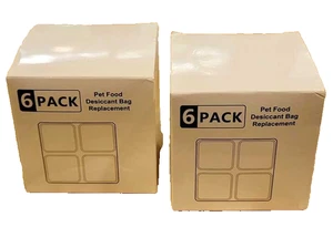 12 Pk Pet Dog Food Sac pour déshydratant Compatible avec Petlibro Automatic Feeder