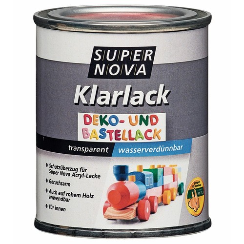 Klarlack - farblos glänzend - 125 ml - Bild 3 von 3