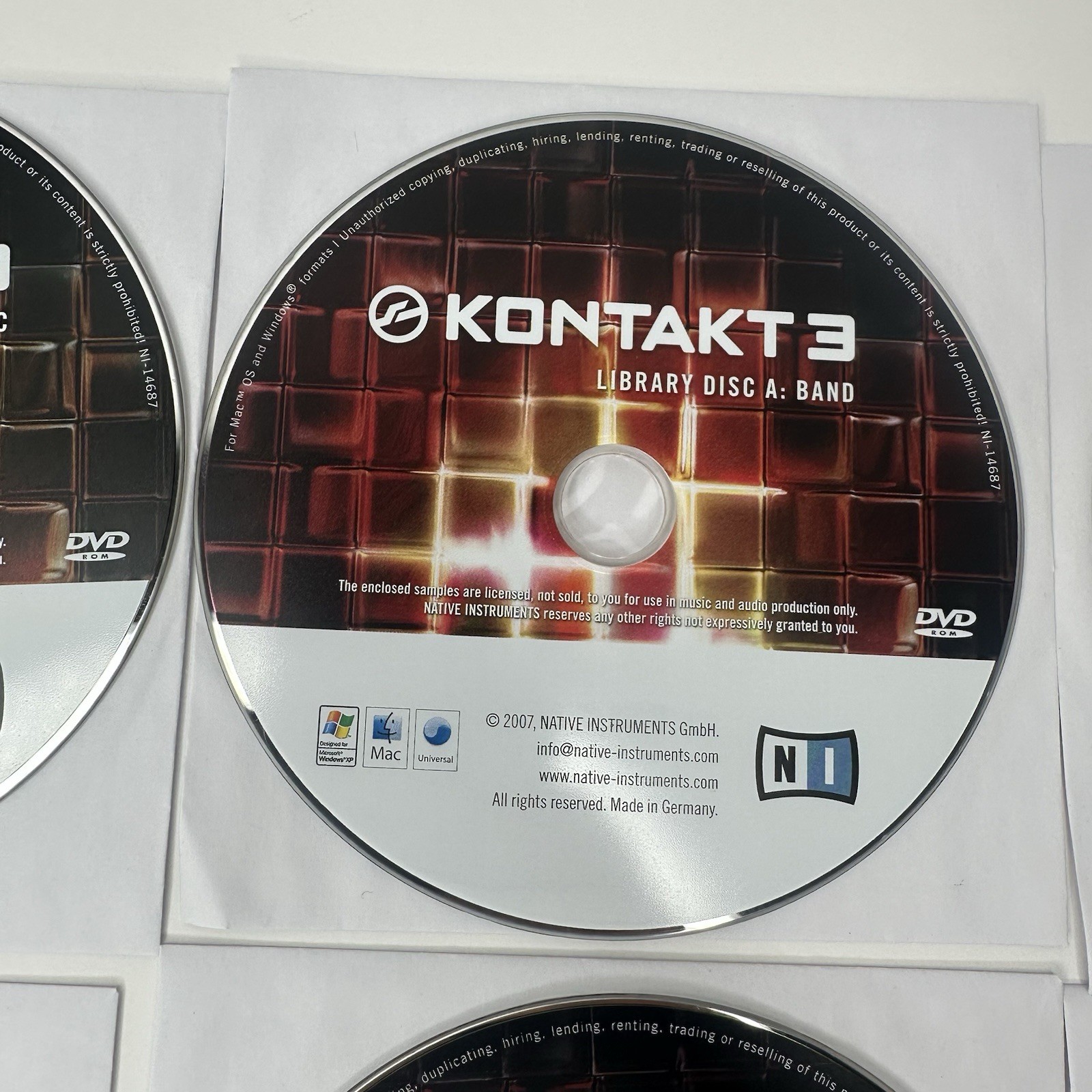 Native Instruments Kontakt 3 Extensive Professional Virtual Sampler Library Set