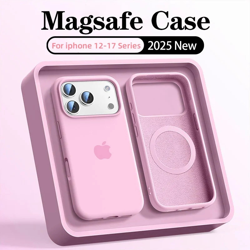 LiquidSiliconeMagsafeCaseforAppleiPhone1713151614ProMaxWirelessCh