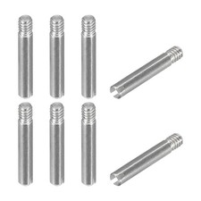 8Pcs M2 x 12mm Slotted Cylindrical Pin 304 Stainless Steel Dowel Locating Pin