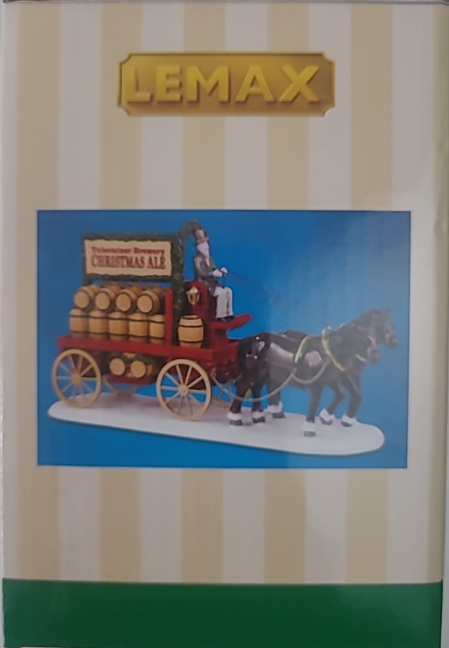 Lemax Yulesteiner Brewery Christmas Ale Delivery 43710, New In Box