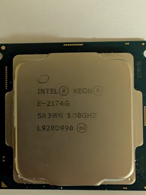 Intel SR3WN XEON E-2174G 3.80Ghz 4-Core Socket 1151 CPU Processor Coffee Lake