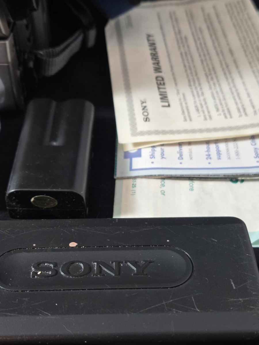 Sony Handycam CCD-TRV43 Hi-8 Analog Camcorder for sale online | eBay