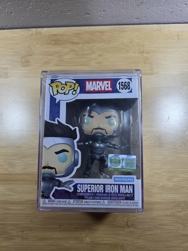 Funko POP! #1568 Marvel Superior Iron Man Limited Edition LE 5000 + Protector