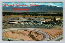 Albuquerque NM-New Mexico, Winrock Shopping Center, Sandia Mts, Vintage Postcard
