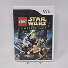 LEGO Star Wars: The Complete Saga (Nintendo Wii) Case & Disc TESTED