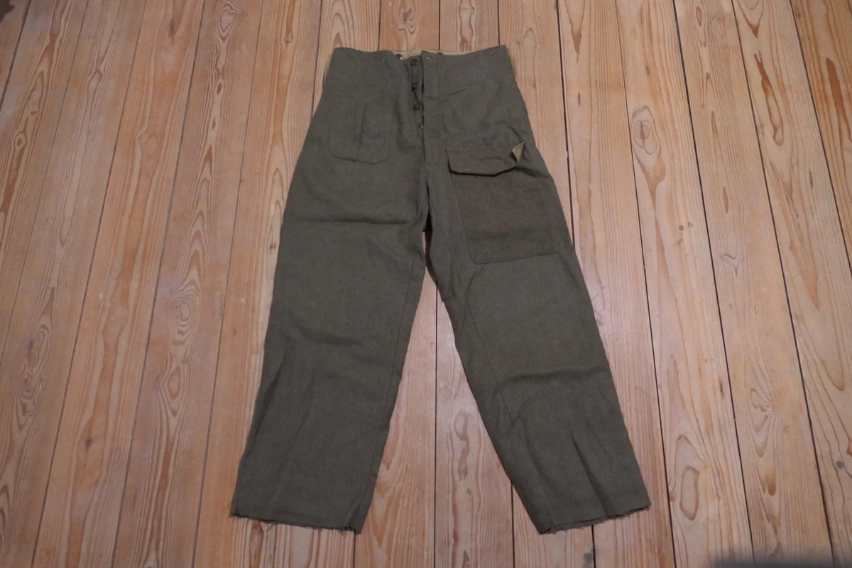 Original 100% Wool Vintage Pants for Men for sale | eBay