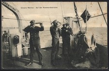 AK Sulla Comandante Di Una Nave Da Guerra Tedesca