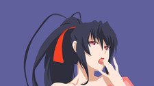 Anime high school dxd himejima akeno minimalism girls Play Gaming Mat Desk Game