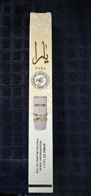 Yara Eau De Parfum Moi Natural Spray, White EDP 1.18 Fl.Oz / 35 ml, New In Box