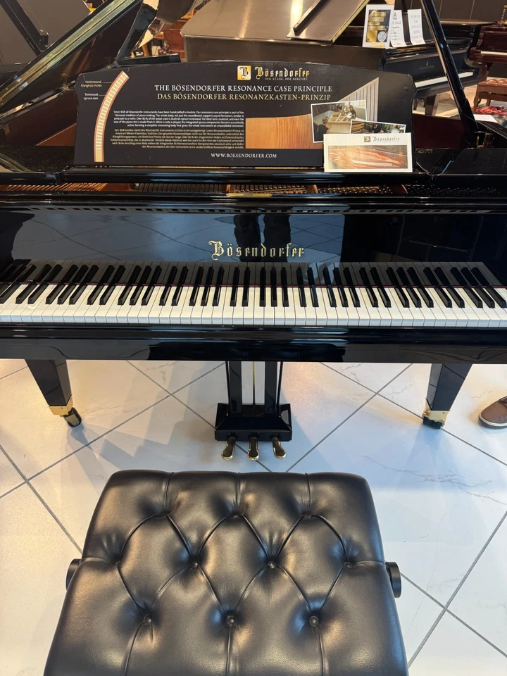PIANO DE COLA BOSENDORFER 225 - 92 TECLAS! Modelo 2014 - como nuevo - ¡Entrega gratuita en Estados Unidos! Foto 2 de 4