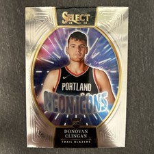 2024-25 Panini Select - Neon Icons Donovan Clingan #21 (RC)