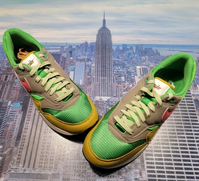 Nike Air Max 1 '86 Premium Powerwall BRS Classic Green Mens Sz 13 HF0551 300 New