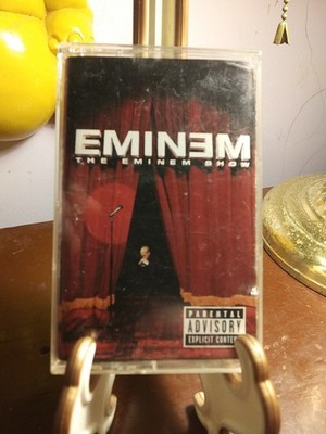 The Eminem Show Cassette 2002 Red Font Parental Advisory Explicit Content