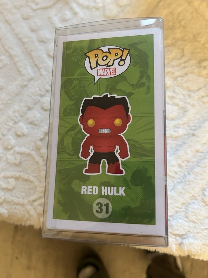 Jada JMF30346 Red Hulk – Versione Metallica, Statuetta In Metallo Pressofuso 10,1 Cm, Collezione Marvel