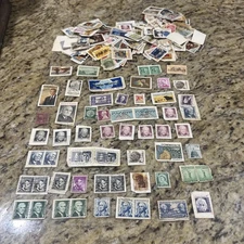 Vintage Postage Stamps 150+ nice collection see pictures