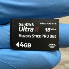 SanDisk Ultra II 4GB Memory Stick Pro Duo MagicGate Memory Card