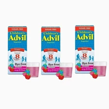 Advil Children's Pain Reliever & Fever Reducer - 4oz - EXP 02/26 - 3 PACK