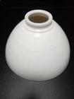 Large Vintage Milk White Glass Torchiere Lamp Diffuser Shade