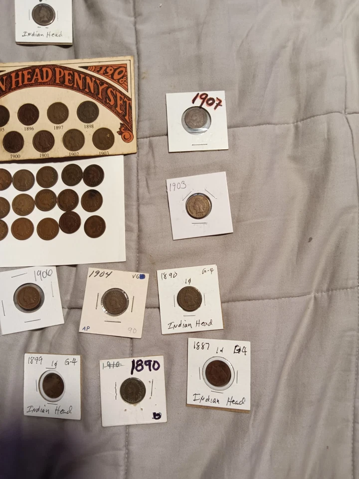 No Junk Coins 1¢ Indian Heads - Image 2 of 4