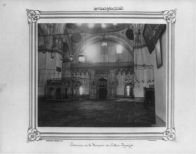 Interior View,Sultan Beyazit Camii,Mosque,Istanbul,Turkey,Dikkas,1880-1893
