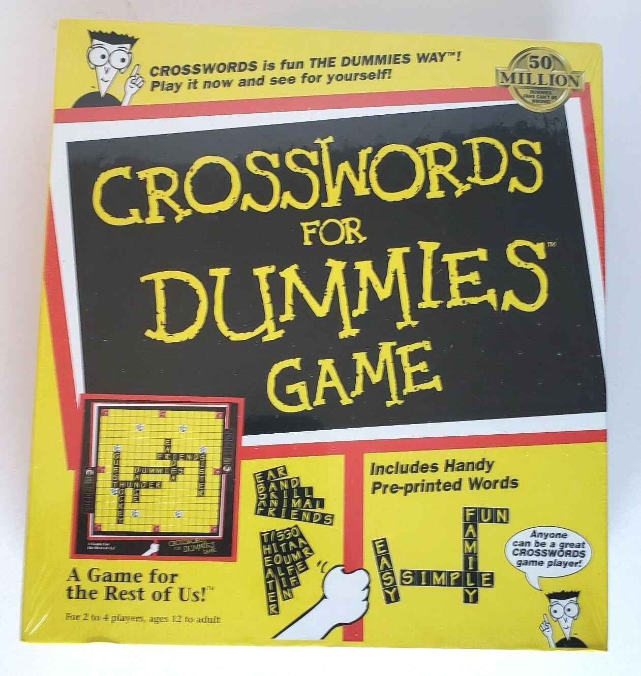 Crosswords For Dummies Game Sealed Box Scrabble Type Game With Word crosswords-for-dummies-game-sealed-box-scrabble-type-game-with-word