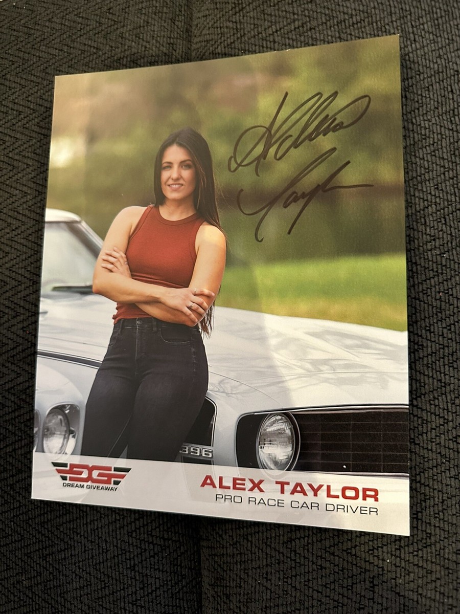 Alex Taylor Signed Promo Hero Card Autographed 2024 PRI Show Drag Racing |  eBay