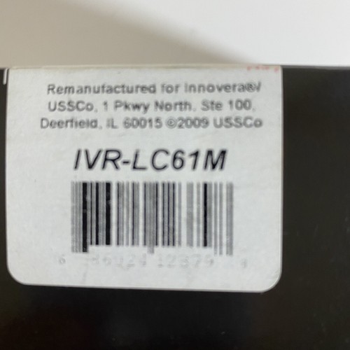 Innovera Magenta Ink Cartridge LC61M Brother 2009 Unopened - Picture 8 of 8