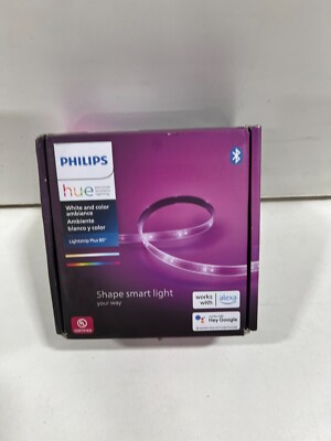 Philips Hue Lightstrip Shape Smart Light/Works With Alexa & Hey Google