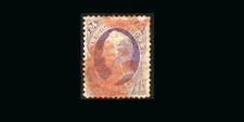 US Stamp Used, XF S#153  Good color/Red Cancel