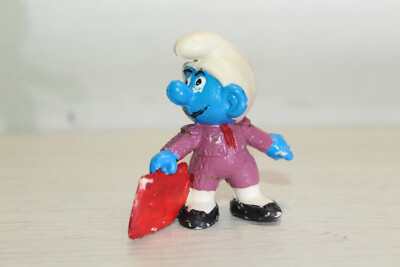SMURF SMURF PITUFO RARE ''TORERO / BULLFIGHTER'' SPAIN BOOTLEG VARIANT 3 80s