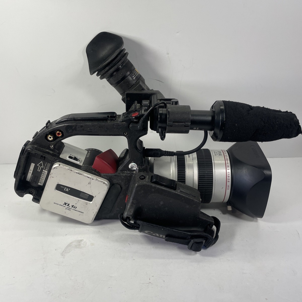 【希少】Canon　DM-XL1S Vintage Canon DM-XL1S A Mini DV Handheld Camcorder 3CCD BP