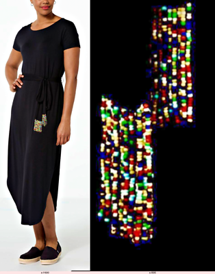 Tee-shirt Manches Longues G By Giuliana En Jersey éco-luxe, Couleur Ivoire - Neuf Sans étiquettes