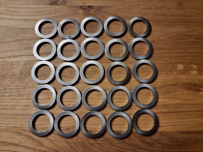 HEICO-LOCK Keilsicherungsscheibe (für M20) HLS-20S - Edelstahl - 25 Stück