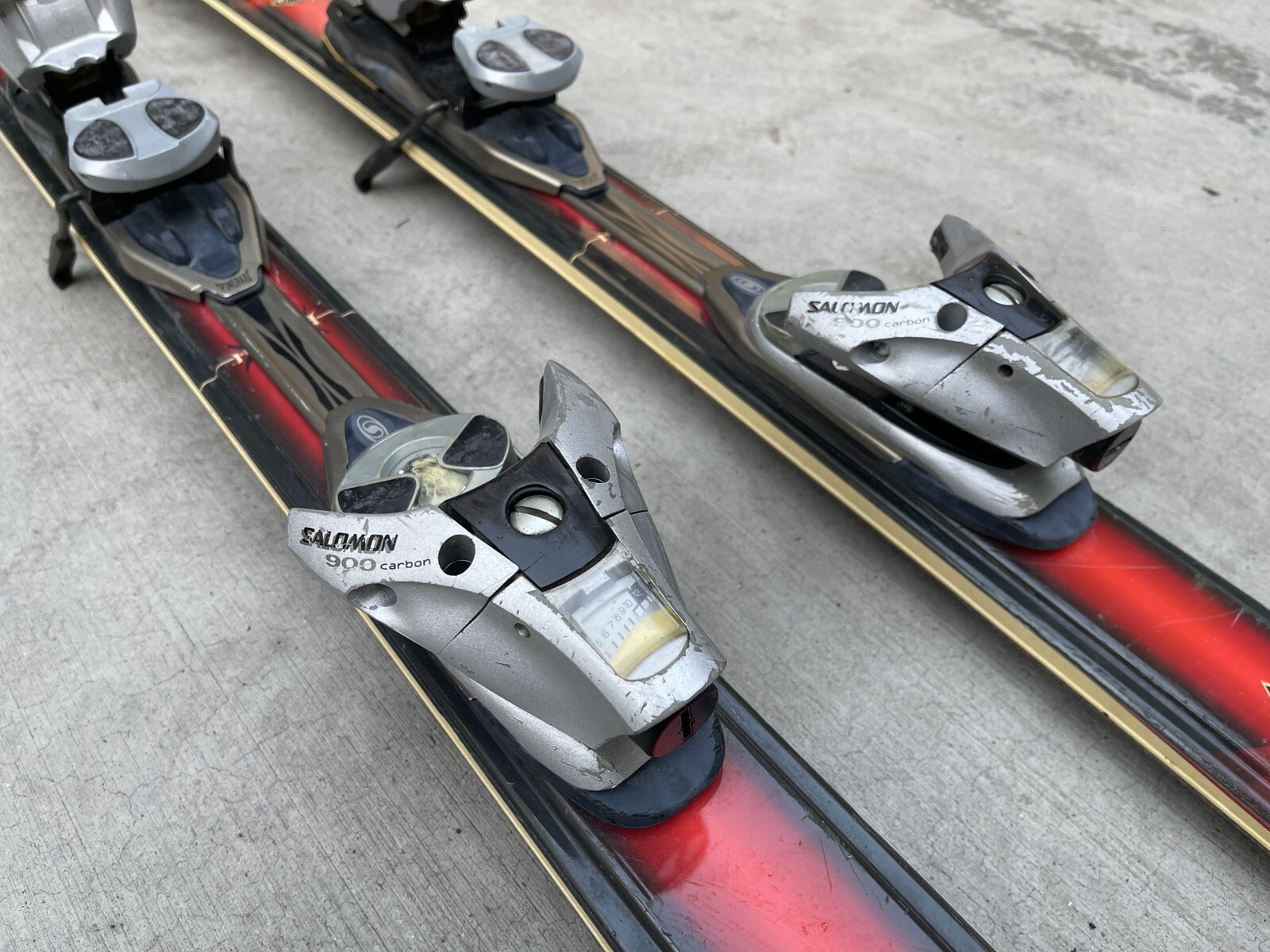 Attacchi da sci Salomon 900 in carbonio